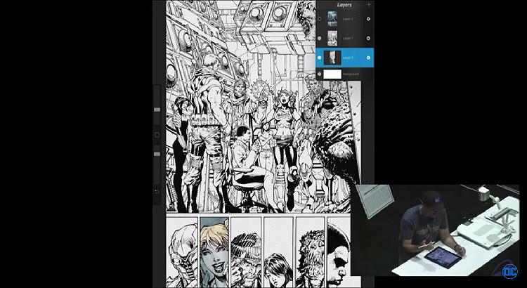Kolorist Alex Sinclair zu Gast in der DC Comics Art Academy