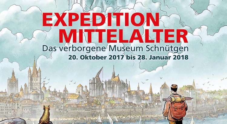 Comic-Künstler Ralf Marczinczik startet Comic-Ausstellung EXPEDITION MITTELALTER im Kölner Museum Schnütgen - diesen Oktober
