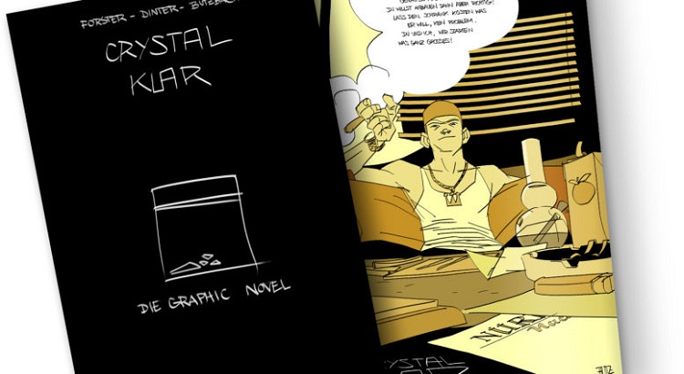 Dominik Forsters Comic-Projekt „CRYSTAL.KLAR“ als Crowdfunding-Kampagne gestartet