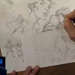 JIM LEE zeichnet seine ersten beiden Seiten für Action Comics #1.000 in einem 6-Stunden-Video