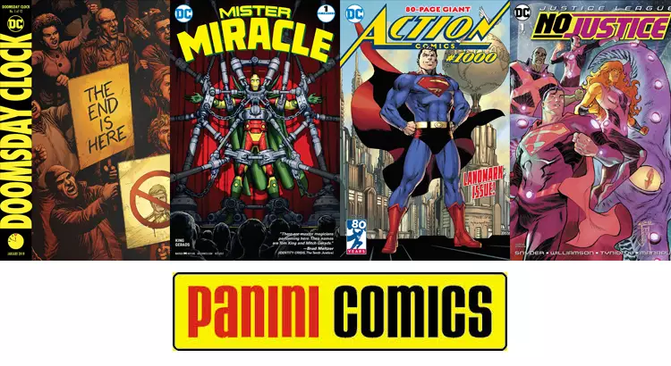 Doomsday Clock, Mister Miracle, Action Comics #1000, Justice League: No Justice - wie sehen die Pläne bei Panini Comics aus?