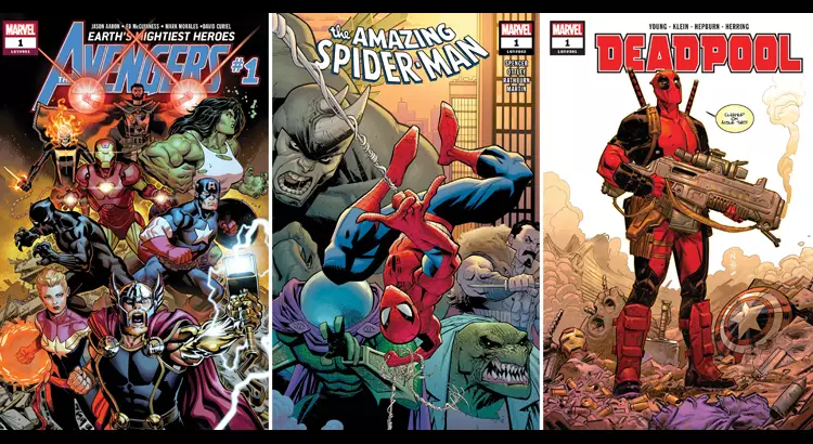 Neustart aller 3 Marvel Heftserien bei Panini Comics ab Januar 2019