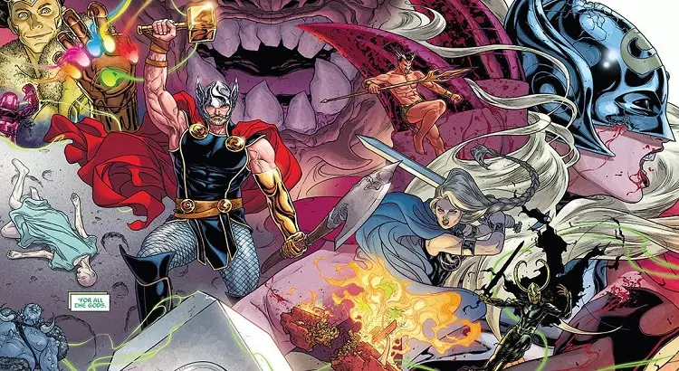 Jason Aarons „The War of the Realms“ Thor-Event für 2019 bekommt Kreativteam... und Logo