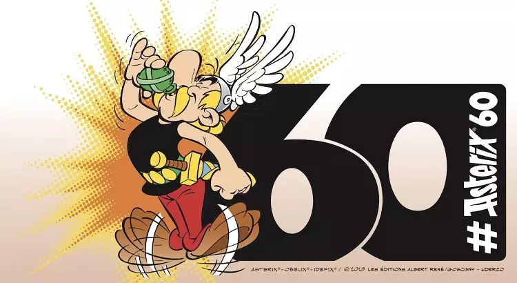 Asterix feiert den 60. Geburtstag, neues Album im Oktober 2019