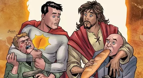 Konstroverse Jesus/Superhelden Satire „Second Coming“ kommt nun doch... über AHOY Comics