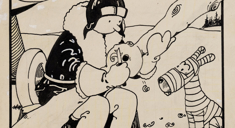 Hergé Cover zu „Tim im Lande der Sowjets“ für über 1 Million US Dollar verkauft