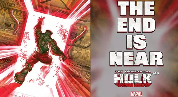 Immortal Hulk nähert sich dem Ende und Marvel zeigt das Alex Ross Cover zur #49