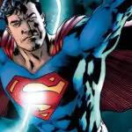 Mark Waid, Bryan Hitch & Kevin Nowlan mit SUPERMAN Comic für DC: BLACK LABEL
