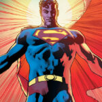 Mark Waid mit Superman & Teen Titans Comic für DC Comics